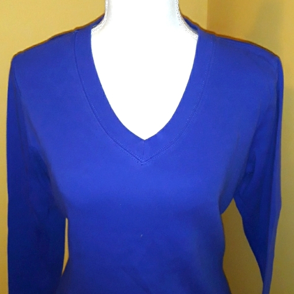 Isaacmizrahilive Top, blue. - Picture 2 of 6